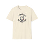 Small Dog Big Attitude T-Shirt — Funny French Bulldog Tee for Dog Lovers
