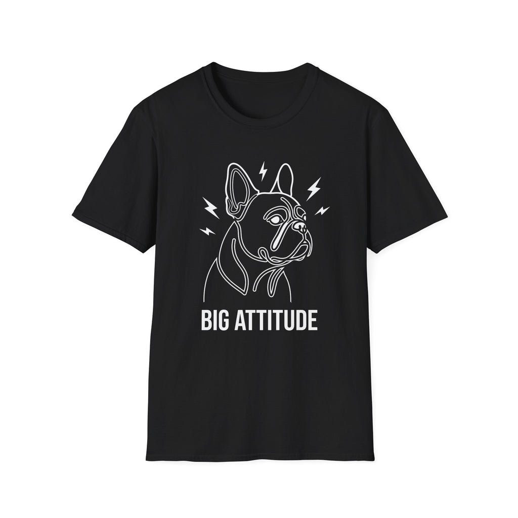 Big Attitude French Bulldog T-Shirt