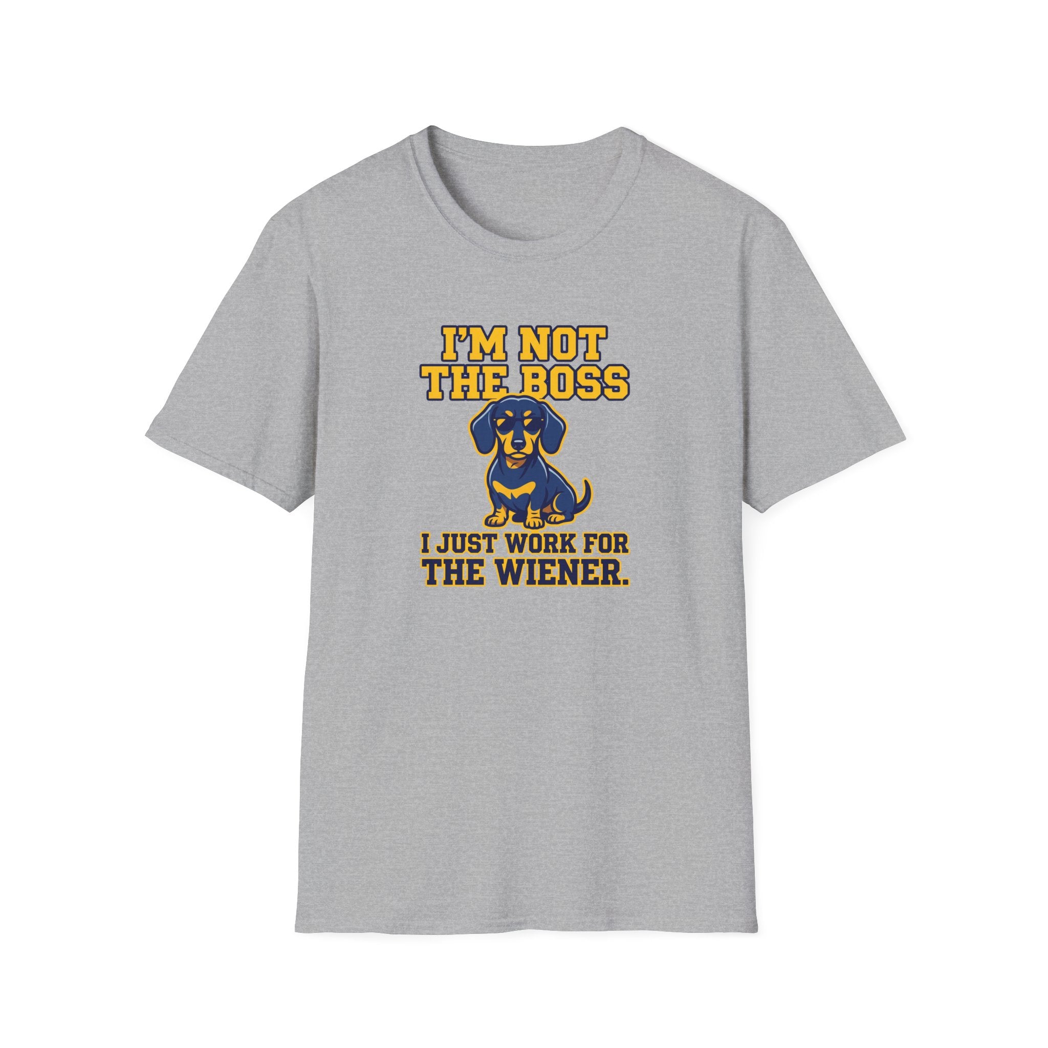 Dachshund T-Shirt "I’m Not the Boss"