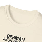 German Shepherd Dad T-Shirt – "Ears Up, System Armed" Dog Dad Tee