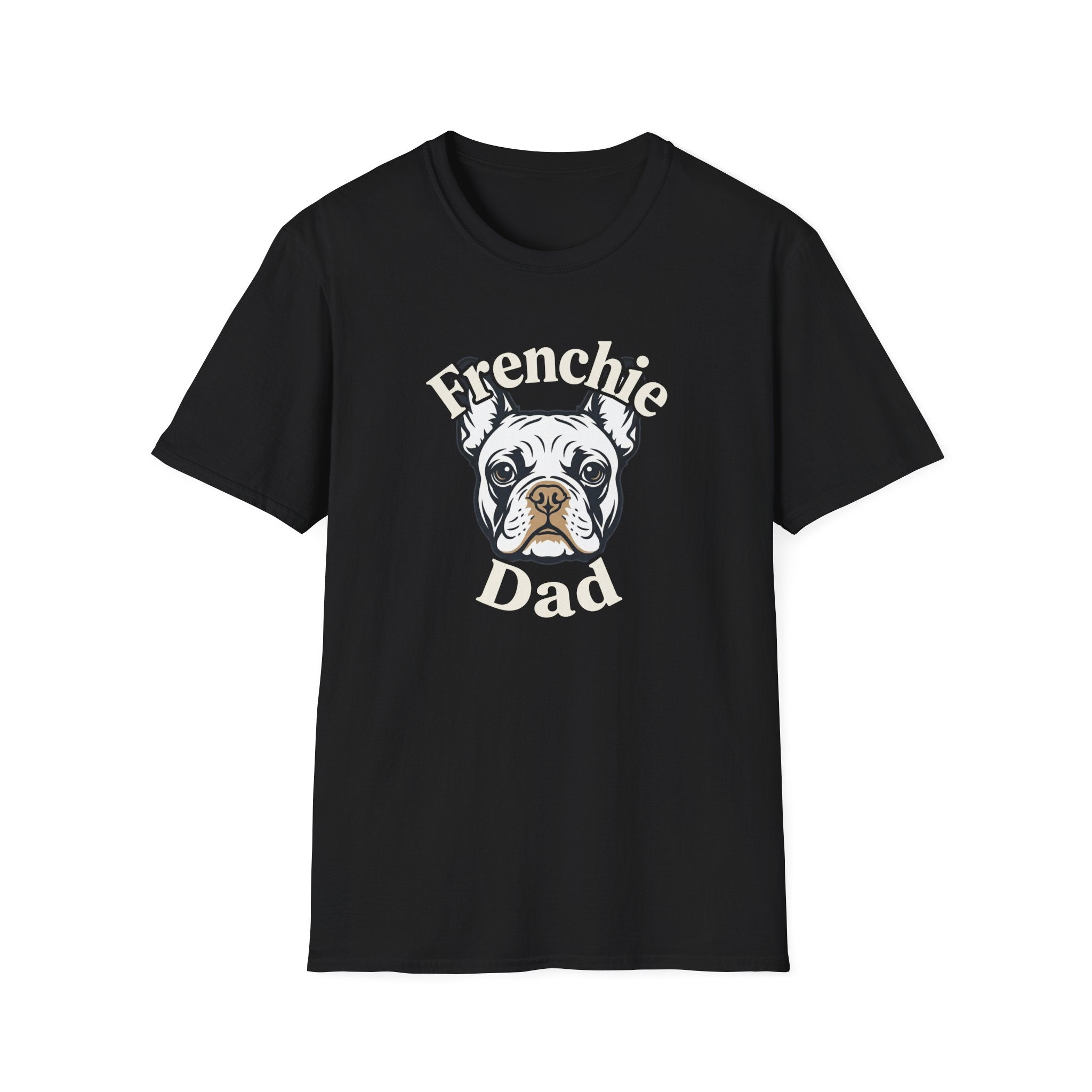 Graphic T‑Shirt French Bulldog —  Frenchie Dog Dad Tee