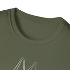 Minimal Line Art Husky T-Shirt — Modern Dog Lover Graphic Tee
