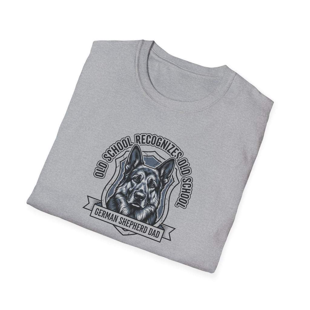 German Shepherd Dad T-Shirt – Proud Owner Recognition Dog Tee