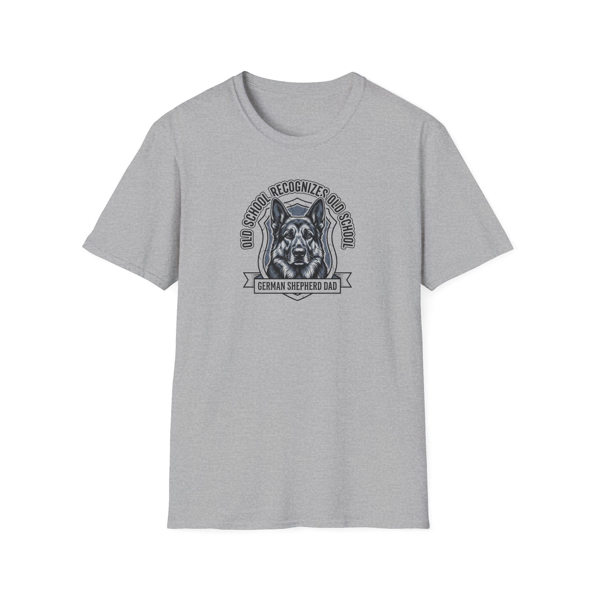 German Shepherd Dad T-Shirt – Proud Owner Recognition Dog Tee