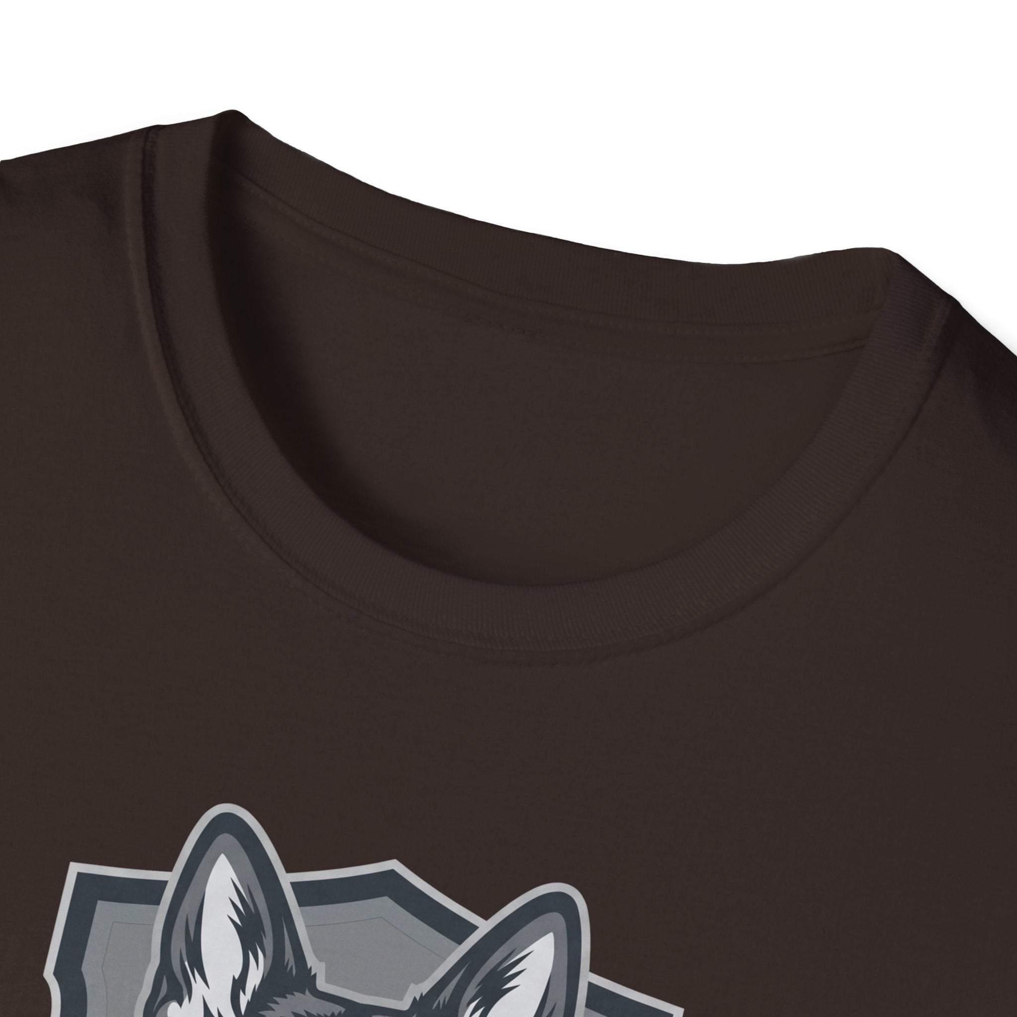 German Shepherd Badge T-Shirt — "Ears Up / System Armed" K9 Handler Tee