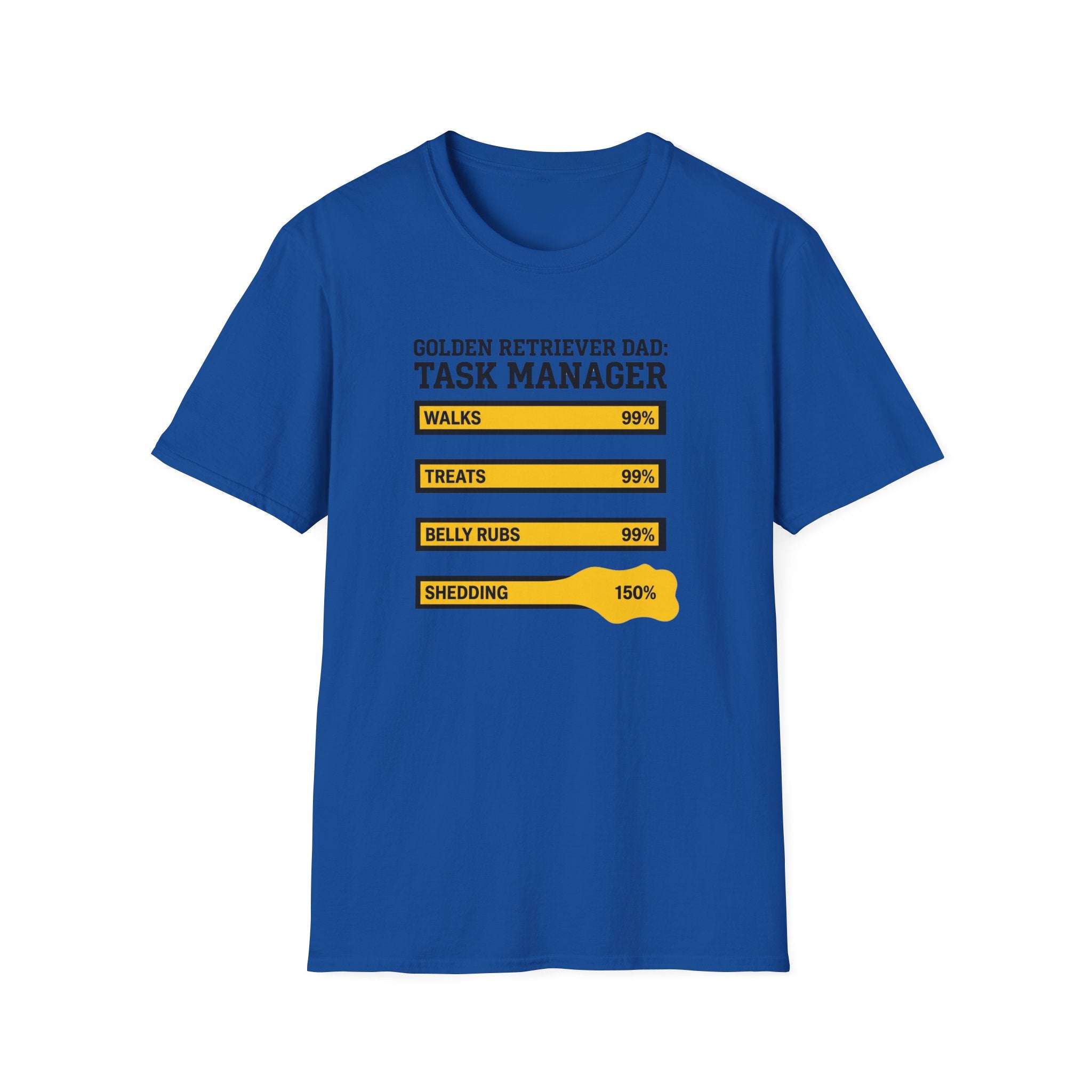 Golden Retriever Dad T-Shirt-Task Manager