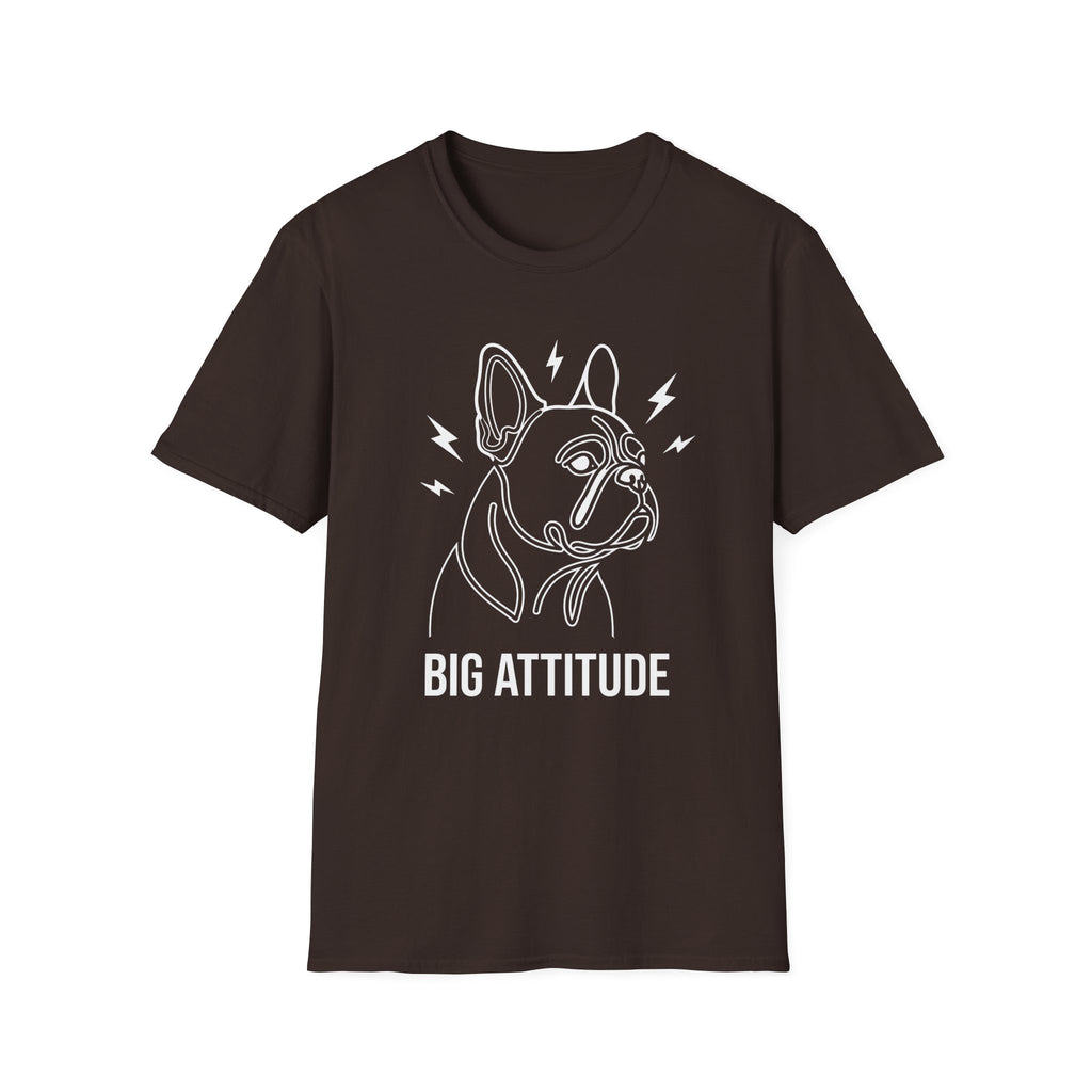 Big Attitude French Bulldog T-Shirt