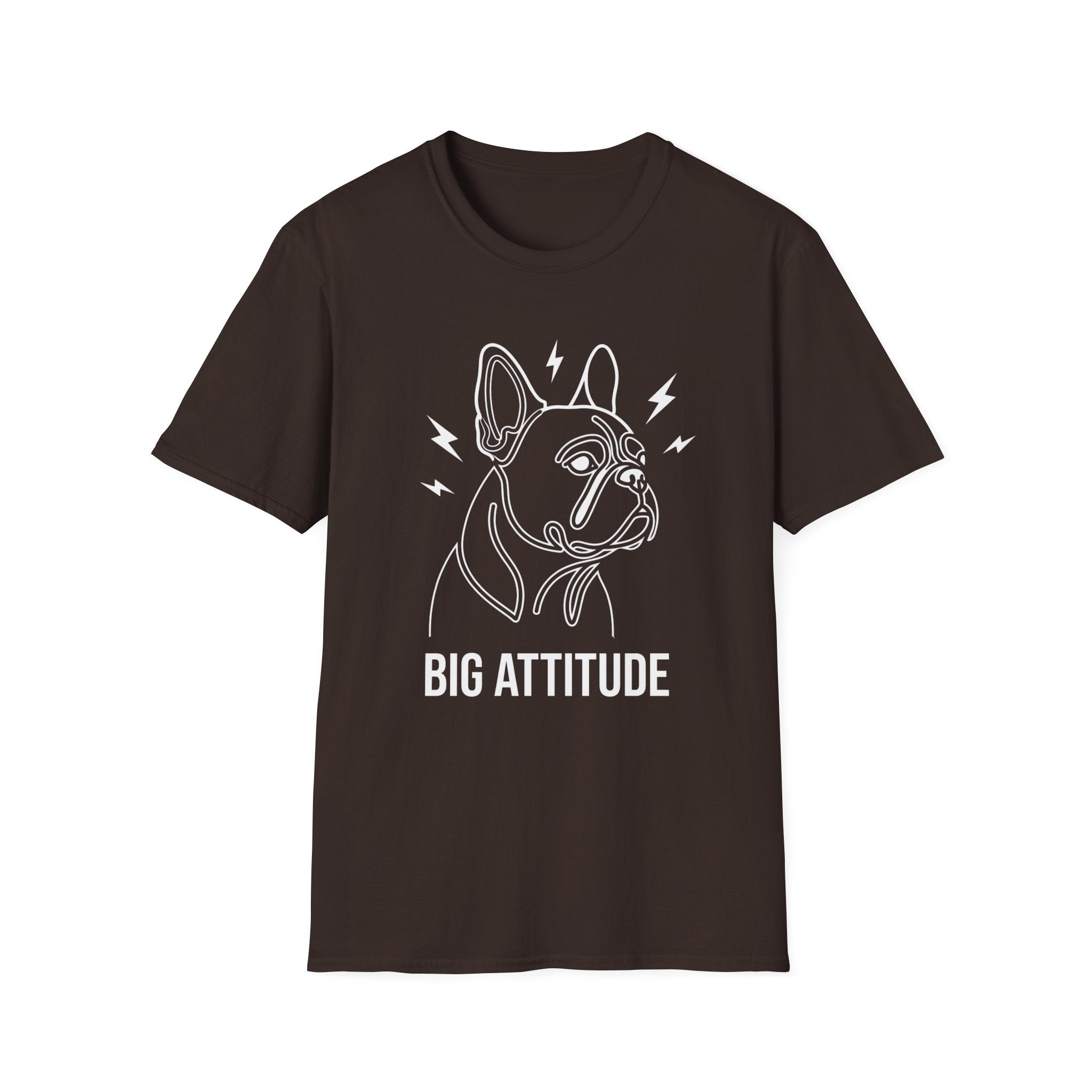 Big Attitude French Bulldog T-Shirt