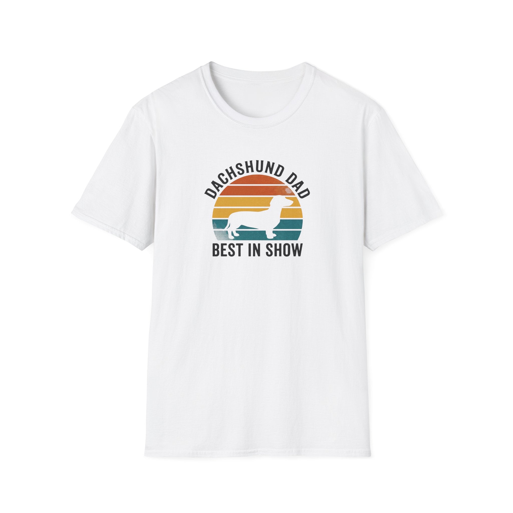 Dachshund Dad T‑Shirt — "Best in Show" Retro Dog Tee
