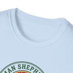 German Shepherd Dad T-Shirt – Retro Established 2026 Dog Owner Tee