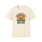 Golden Retriever Dog Dad T-Shirt — Retro Sunset Pet Dad Tee