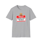 Golden Retriever Dad T-Shirt — My Name is Bringing Home The Bacon for The Dog