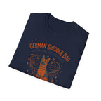 German Shedder Dad T-Shirt – Funny German Shepherd Dad Shirt ("It’s Not Hair, It’s Glitter")
