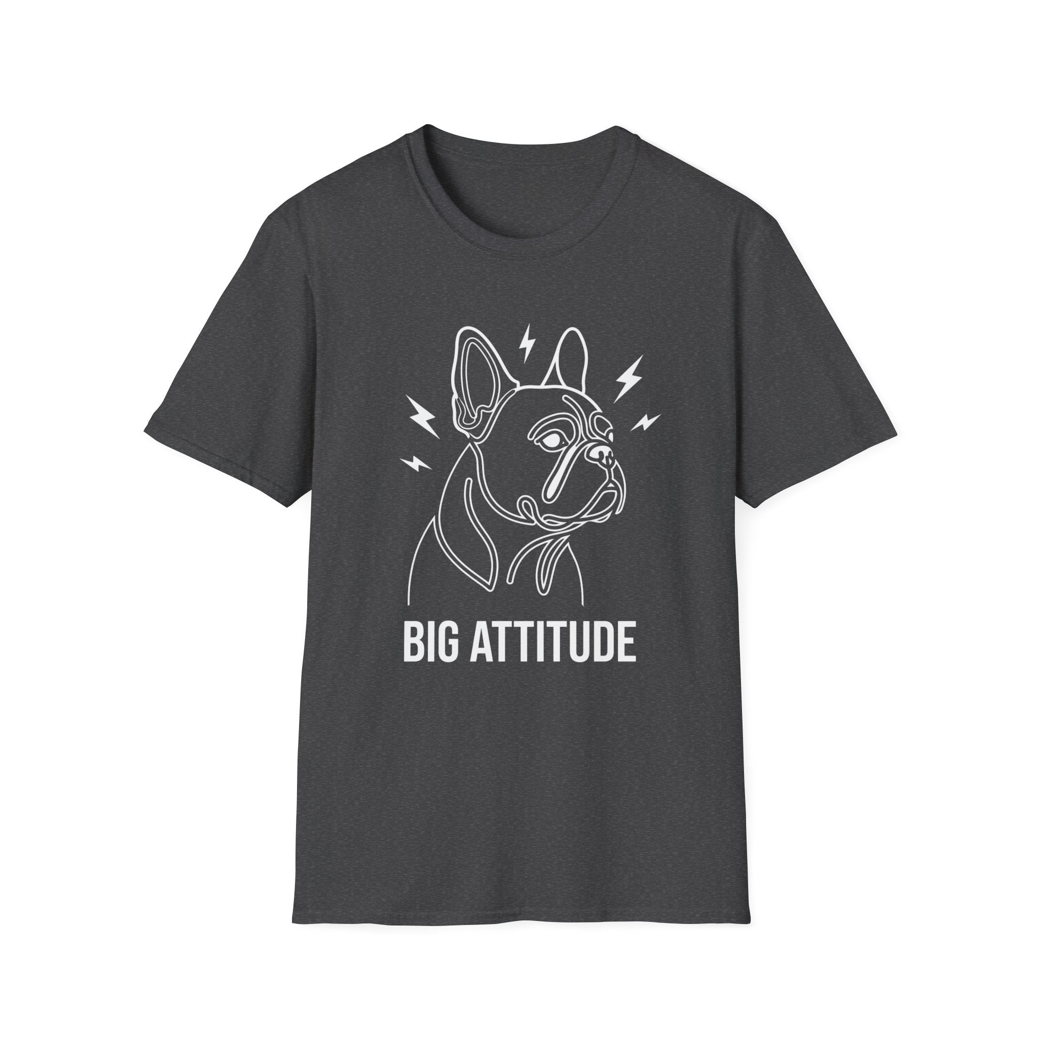 Big Attitude French Bulldog T-Shirt