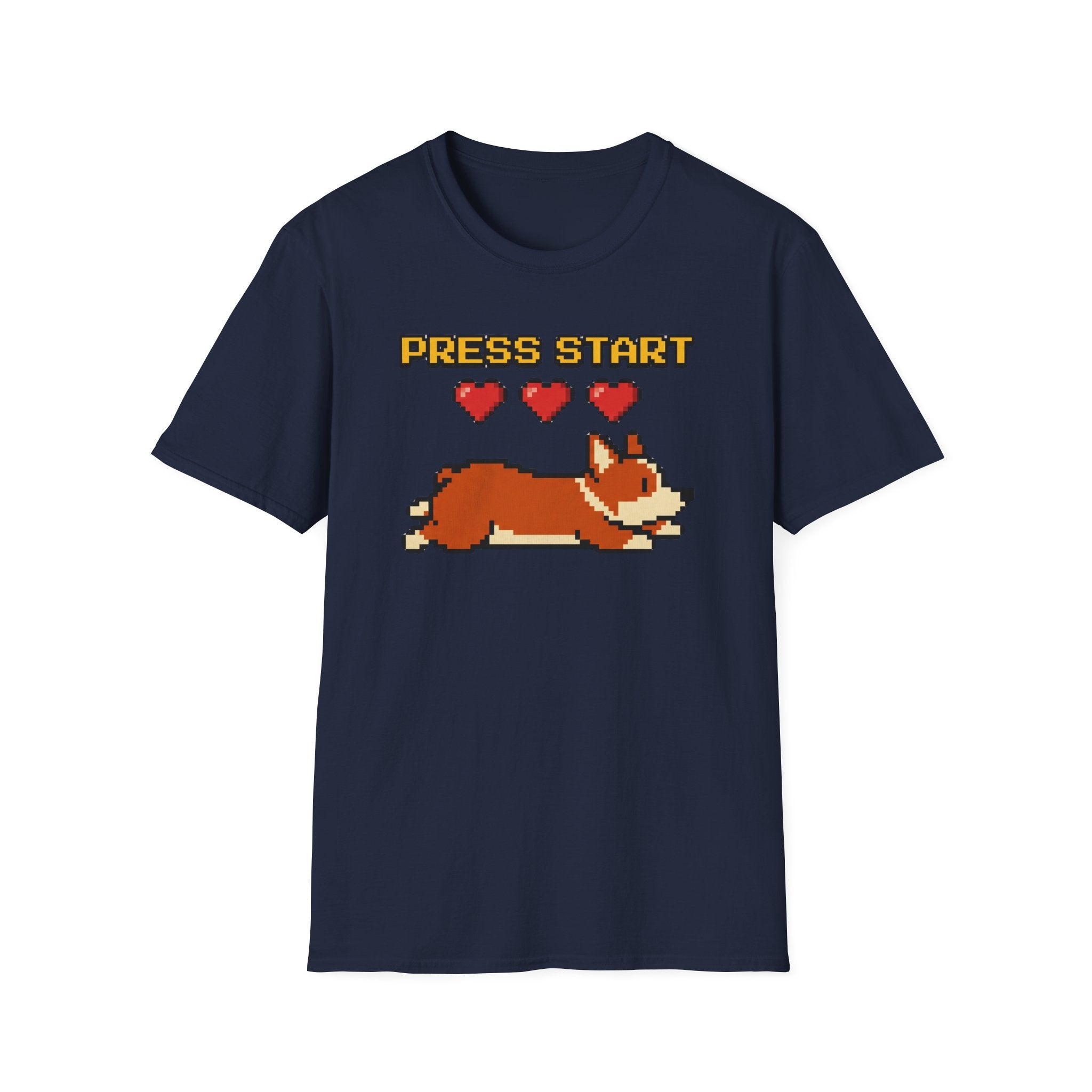 Press Start Corgi T-Shirt
