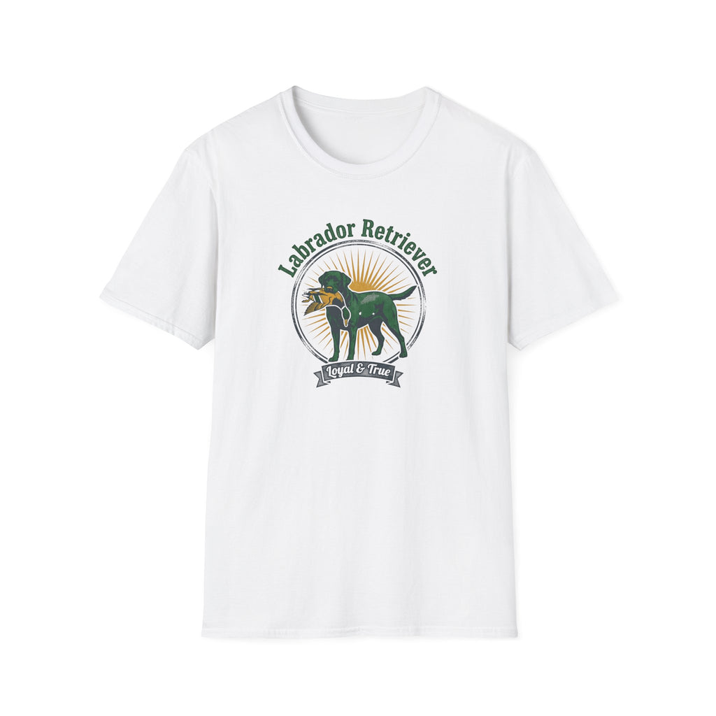 Labrador Retriever Graphic T-Shirt — Loyal & True Dog Lover Tee