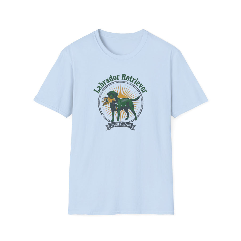 Labrador Retriever Graphic T-Shirt — Loyal & True Dog Lover Tee