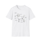 Poodle Anatomy Diagram T‑Shirt — Funny Poodle Lover Tee