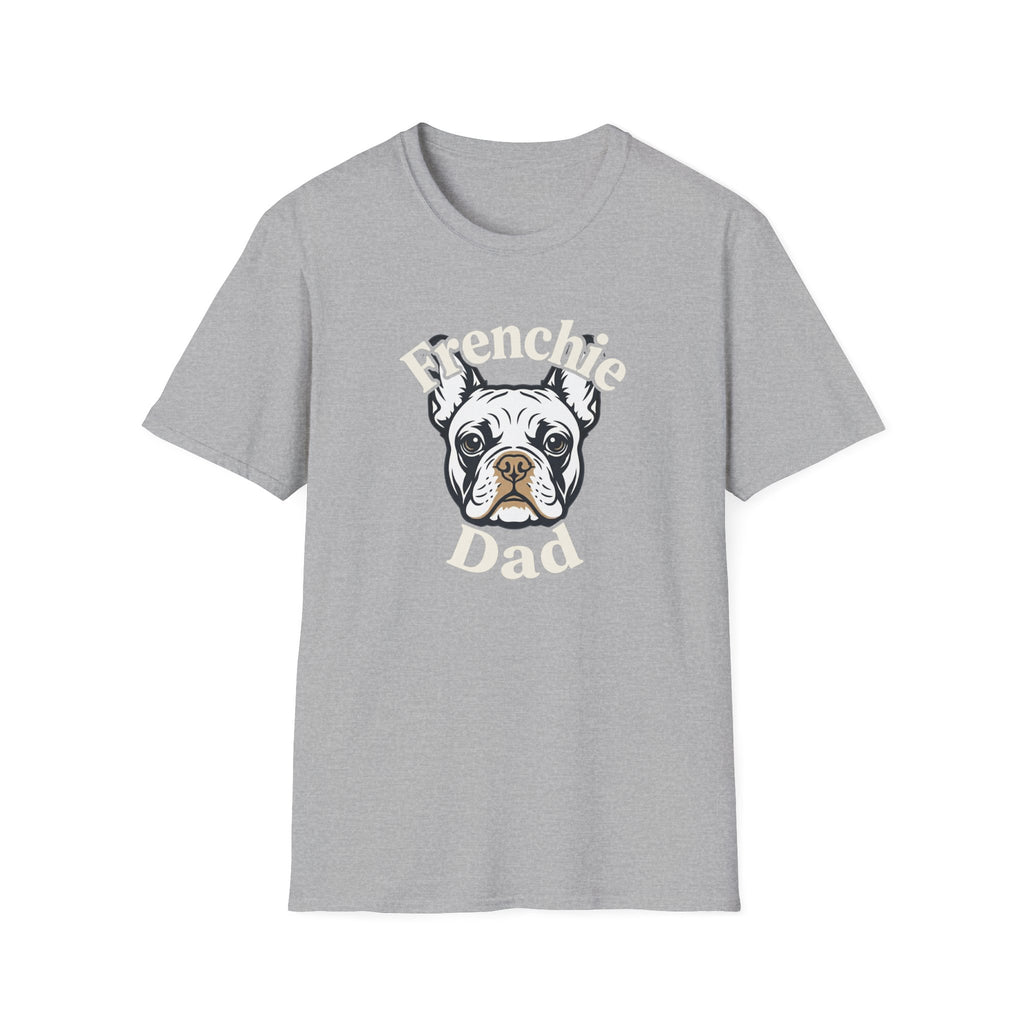 Graphic T‑Shirt French Bulldog —  Frenchie Dog Dad Tee