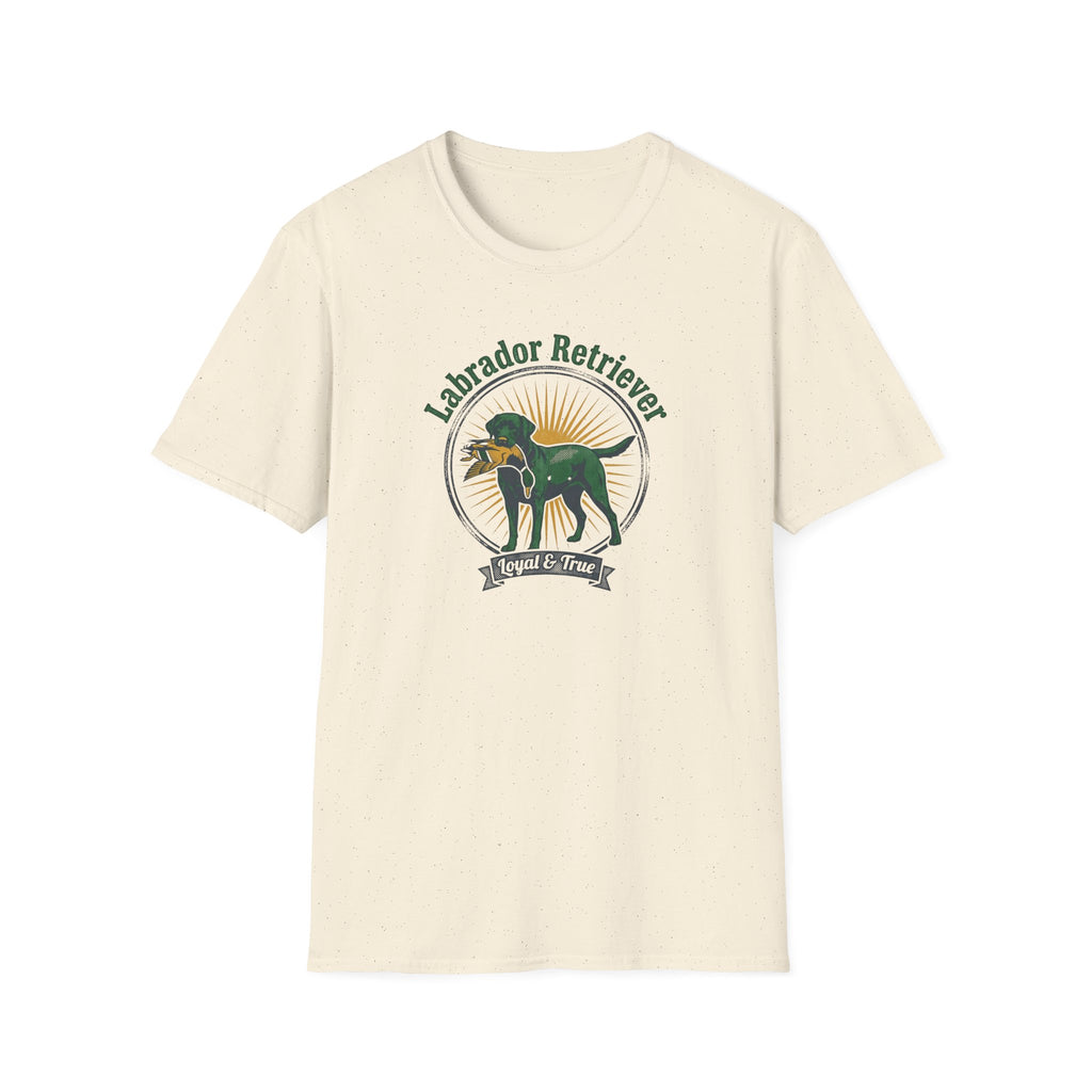 Labrador Retriever Graphic T-Shirt — Loyal & True Dog Lover Tee