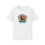 Poodle Dad T-Shirt – Retro Sunset Poodle Dad Est. 2026 Tee