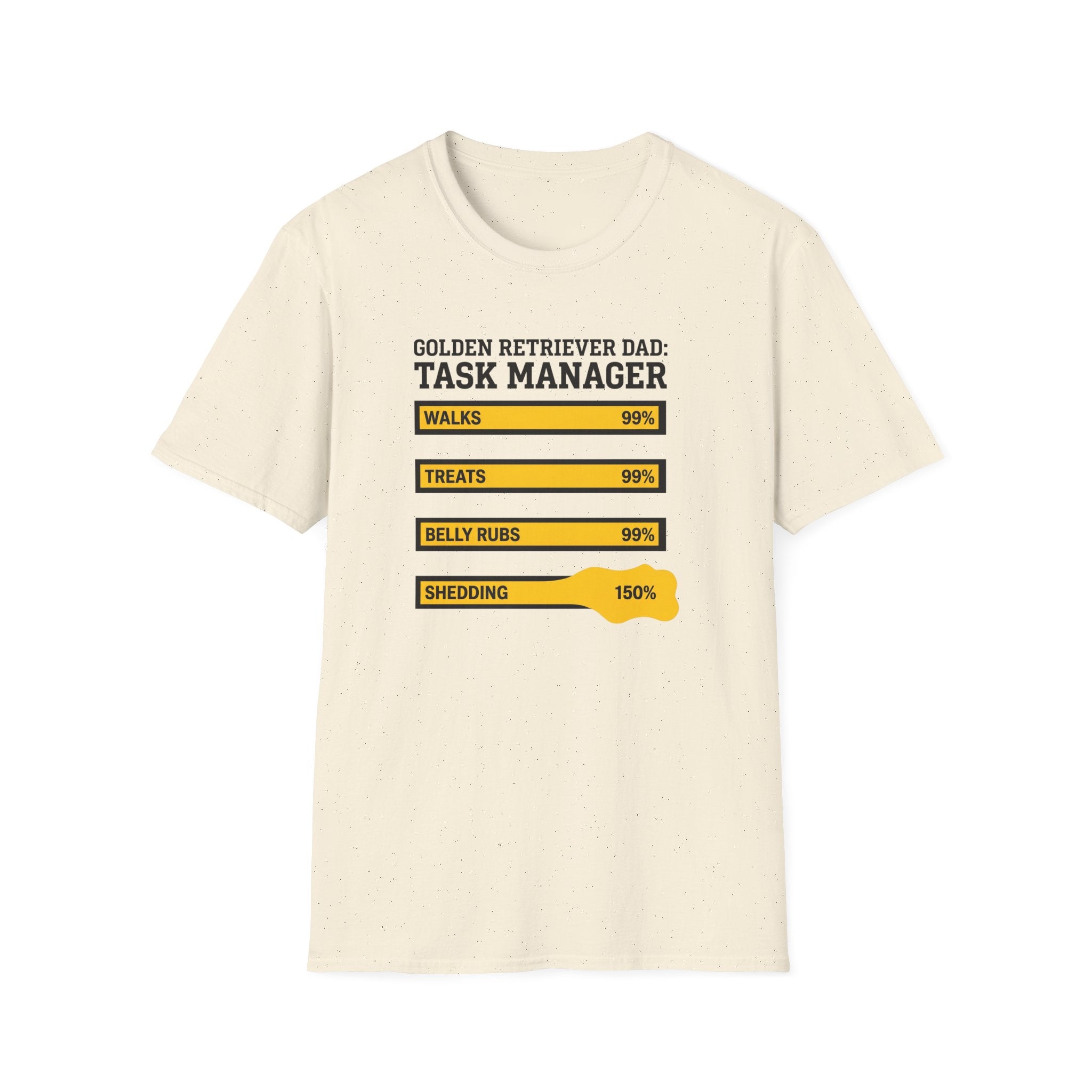 Golden Retriever Dad T-Shirt-Task Manager