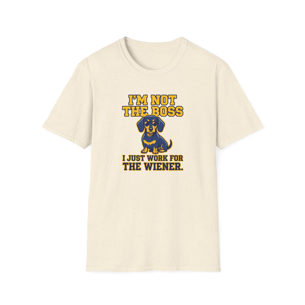 Dachshund T-Shirt "I’m Not the Boss"