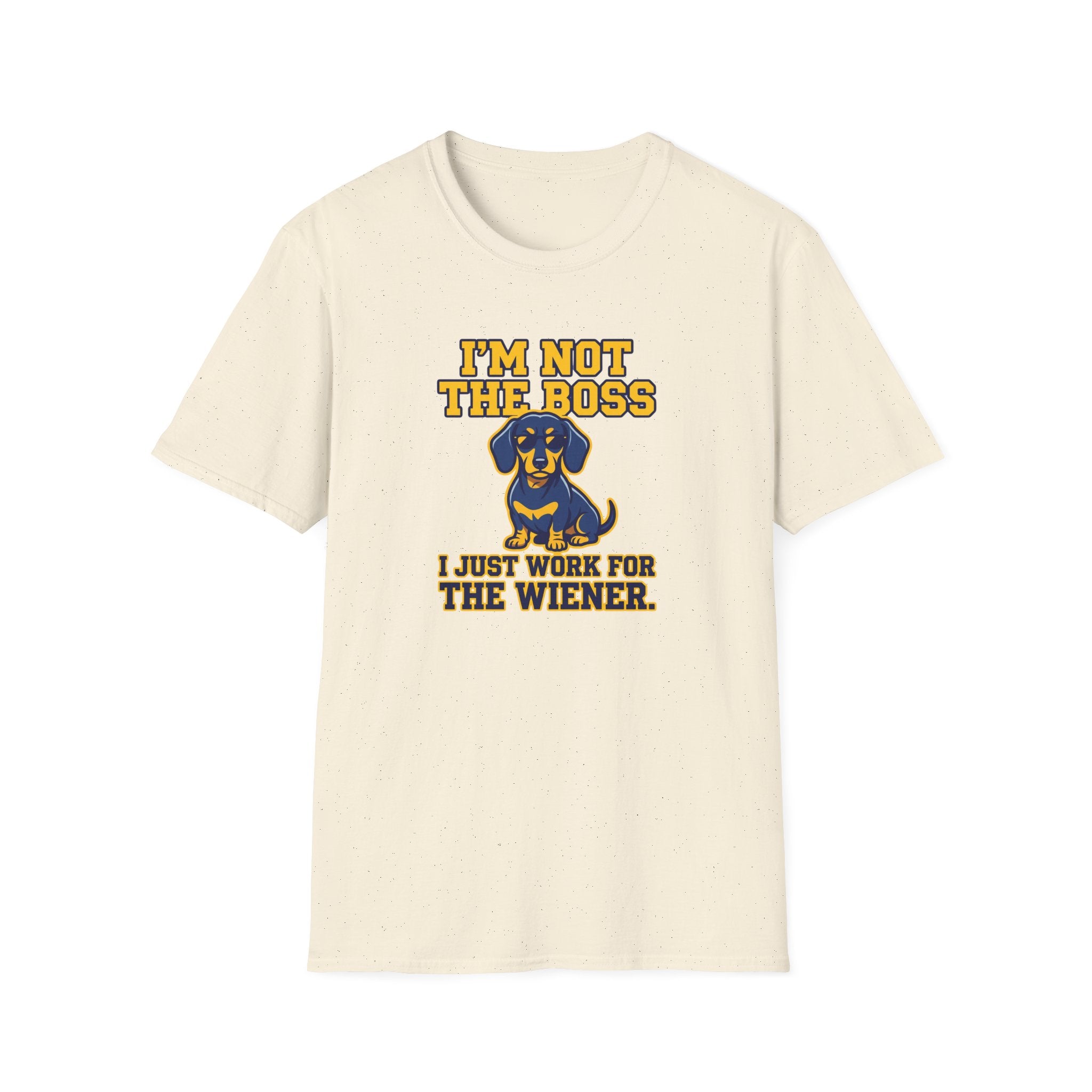 Dachshund T-Shirt "I’m Not the Boss"