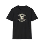 T-Shirt — "Small Dog Big Attitude" Vintage Bulldog Graphic