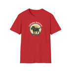 Labrador Retriever Retro Graphic T-Shirt — "Dog of Honor" Design