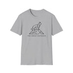 German Shepherd Outdoors T-Shirt — "The Great Outdogs" Minimal Outdoor Dog Tee