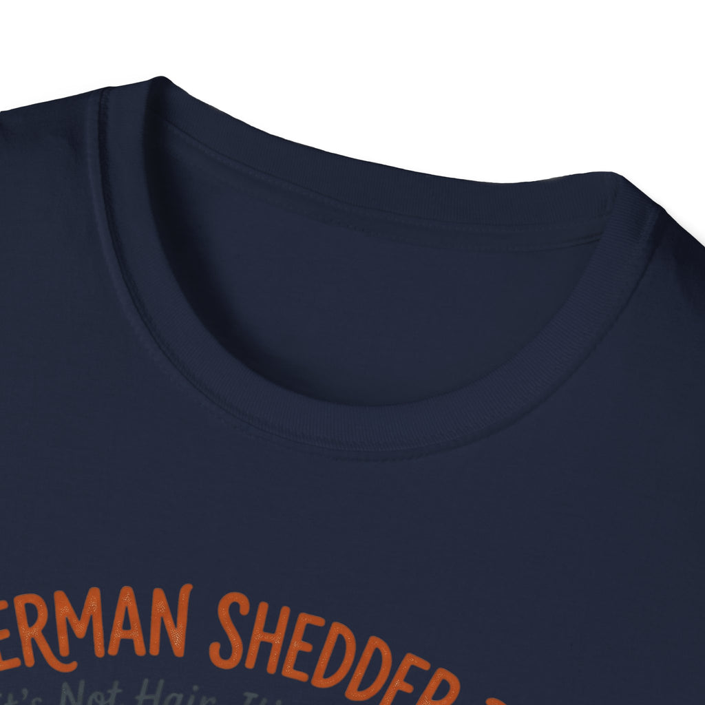 German Shedder Dad T-Shirt – Funny German Shepherd Dad Shirt ("It’s Not Hair, It’s Glitter")