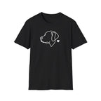 Minimal Dog Outline T-Shirt — Labrador Retriever Lover Tee