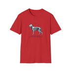 German Shepherd Anatomy Diagram T-Shirt — Vintage Veterinary Skeletal Illustration Tee