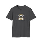 T-Shirt — "Frenchie Dad Built Tough" Graphic Tee for French Bulldog Owners