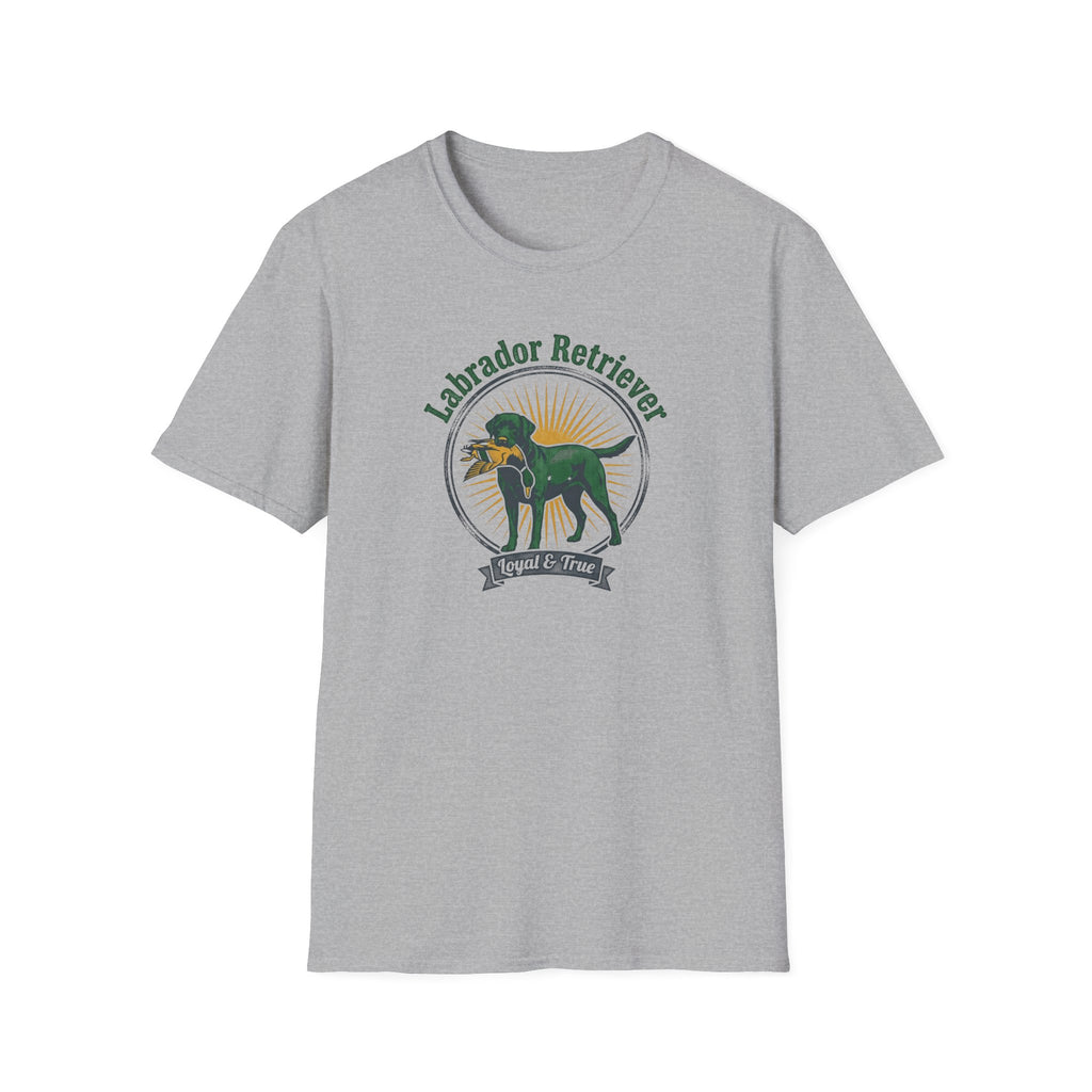 Labrador Retriever Graphic T-Shirt — Loyal & True Dog Lover Tee