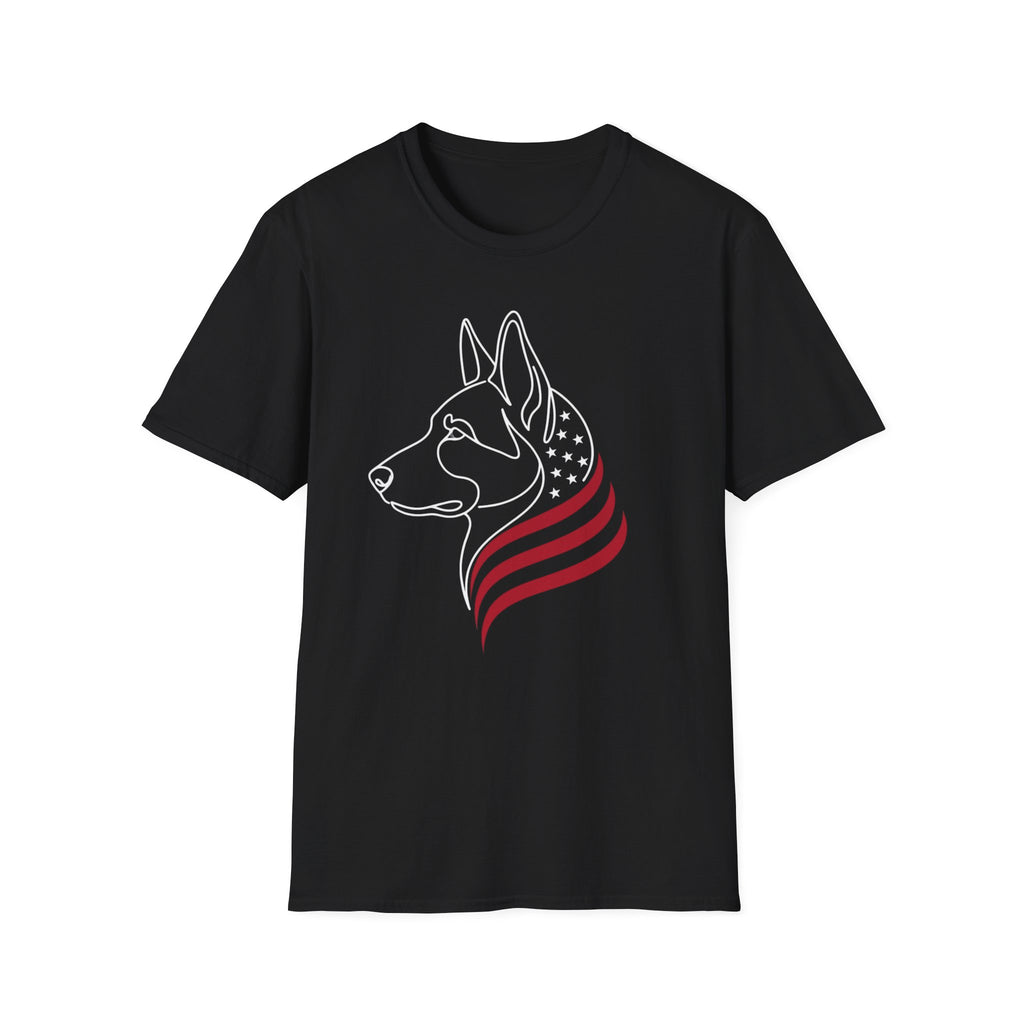 Patriotic German Shepherd T-Shirt
