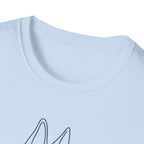 Minimalist Line Art German Shepherd T-Shirt