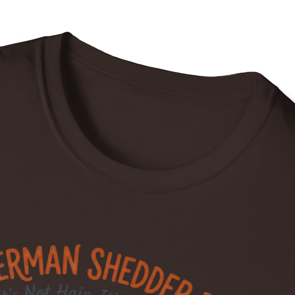 German Shedder Dad T-Shirt – Funny German Shepherd Dad Shirt ("It’s Not Hair, It’s Glitter")