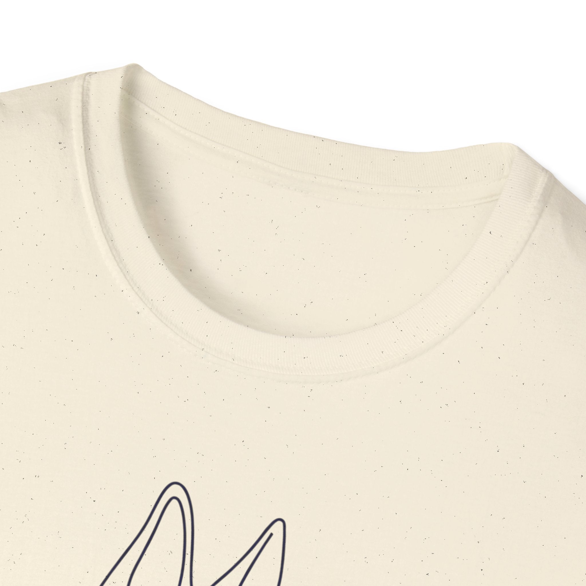 Minimalist Line Art German Shepherd T-Shirt