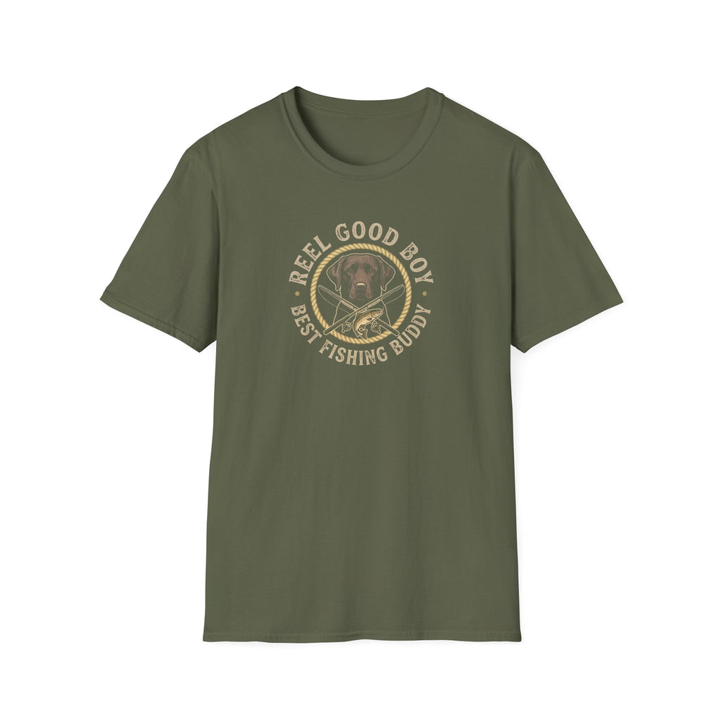 Reel Good Boy Labrador Retriever T-Shirt