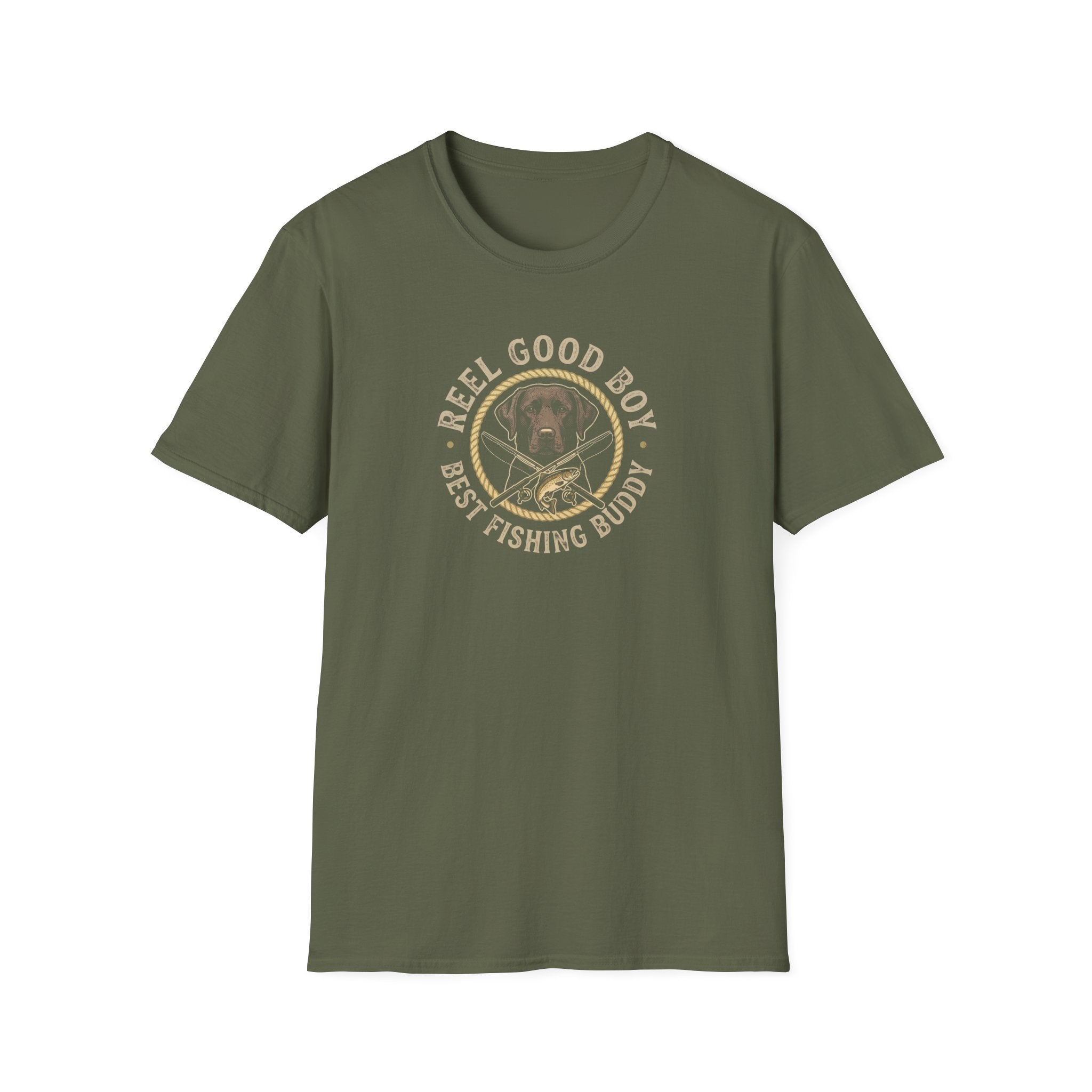 Reel Good Boy Labrador Retriever T-Shirt