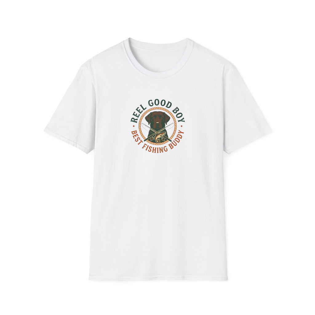 Reel Good Boy T-Shirt – Best Fishing Buddy Graphic Tee