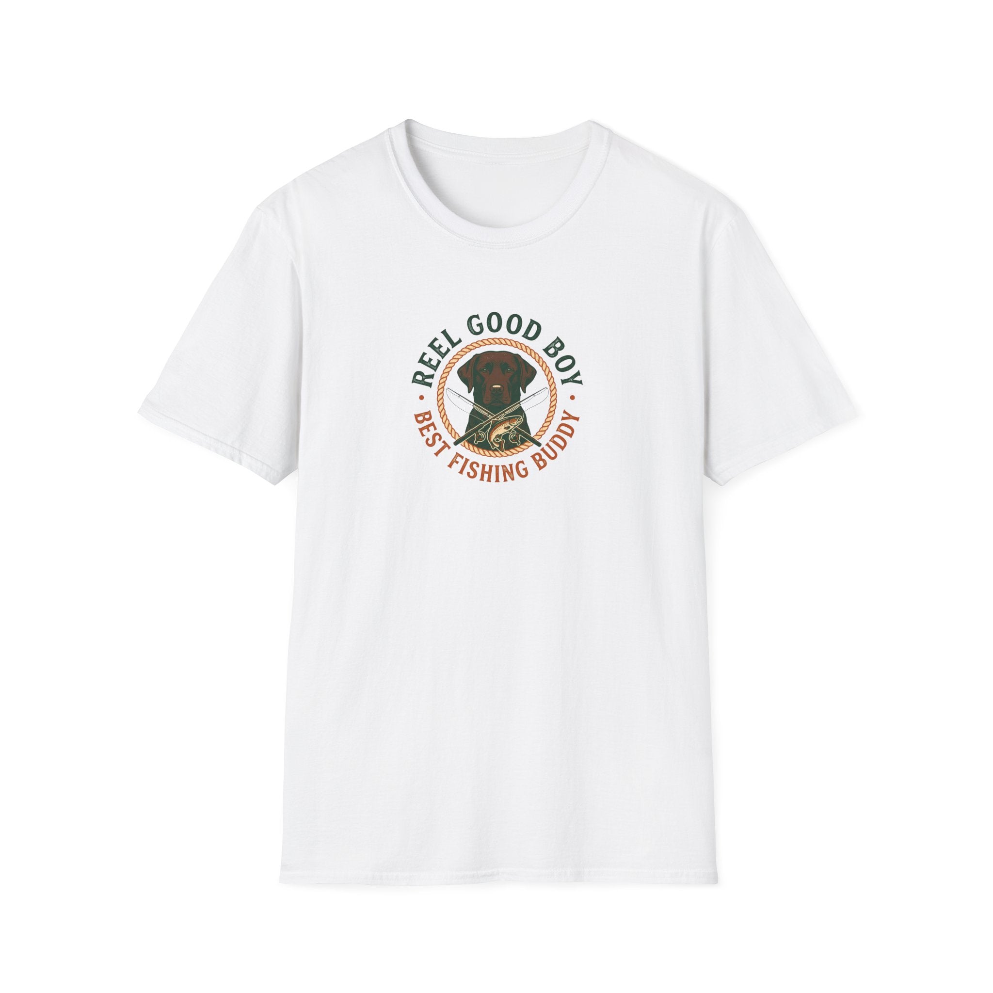 Reel Good Boy T-Shirt – Best Fishing Buddy Graphic Tee