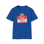 Golden Retriever Dad T-Shirt — My Name is Bringing Home The Bacon for The Dog