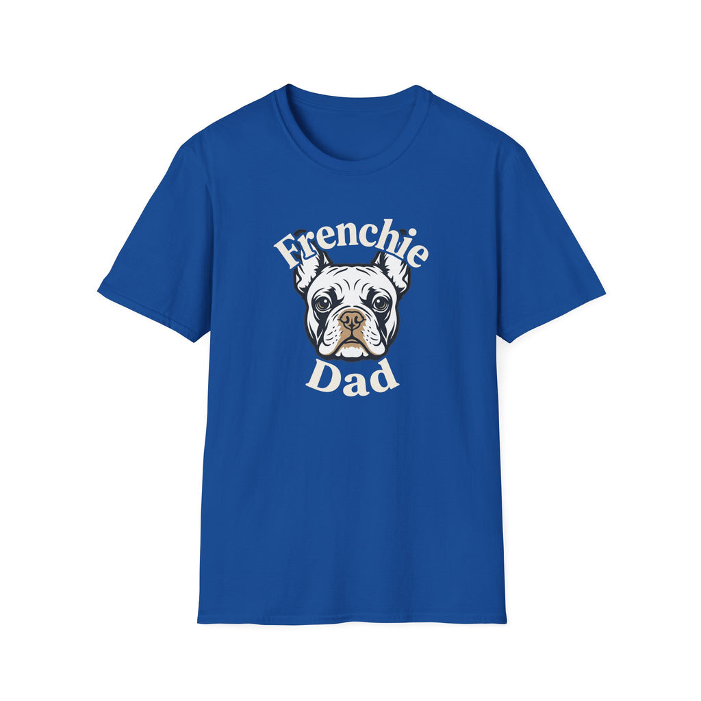 Graphic T‑Shirt French Bulldog —  Frenchie Dog Dad Tee