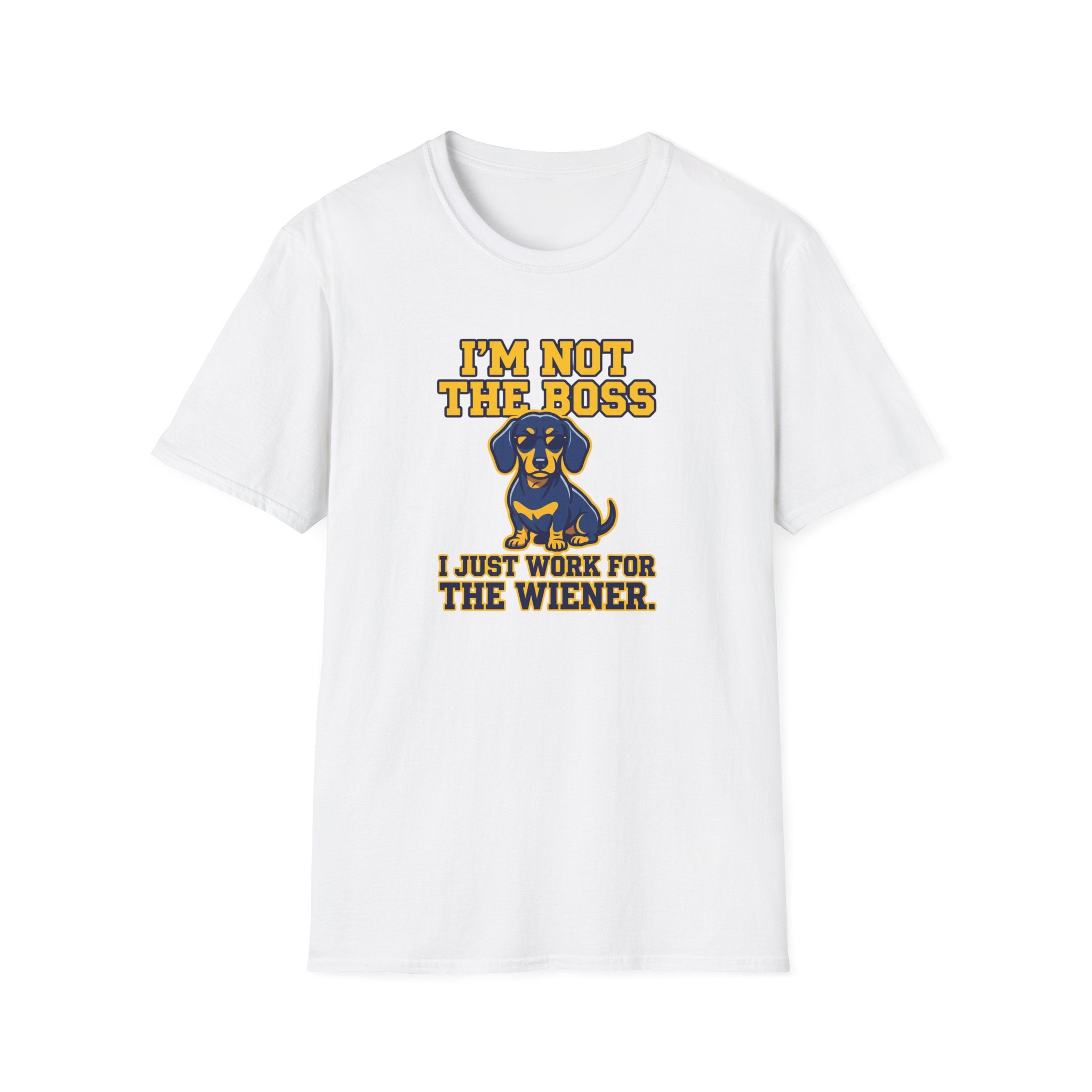 Dachshund T-Shirt "I’m Not the Boss"