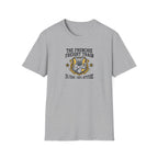 Frenchie Freight Train T-Shirt — "No Fear • 100% Attitude" French Bulldog Graphic Tee