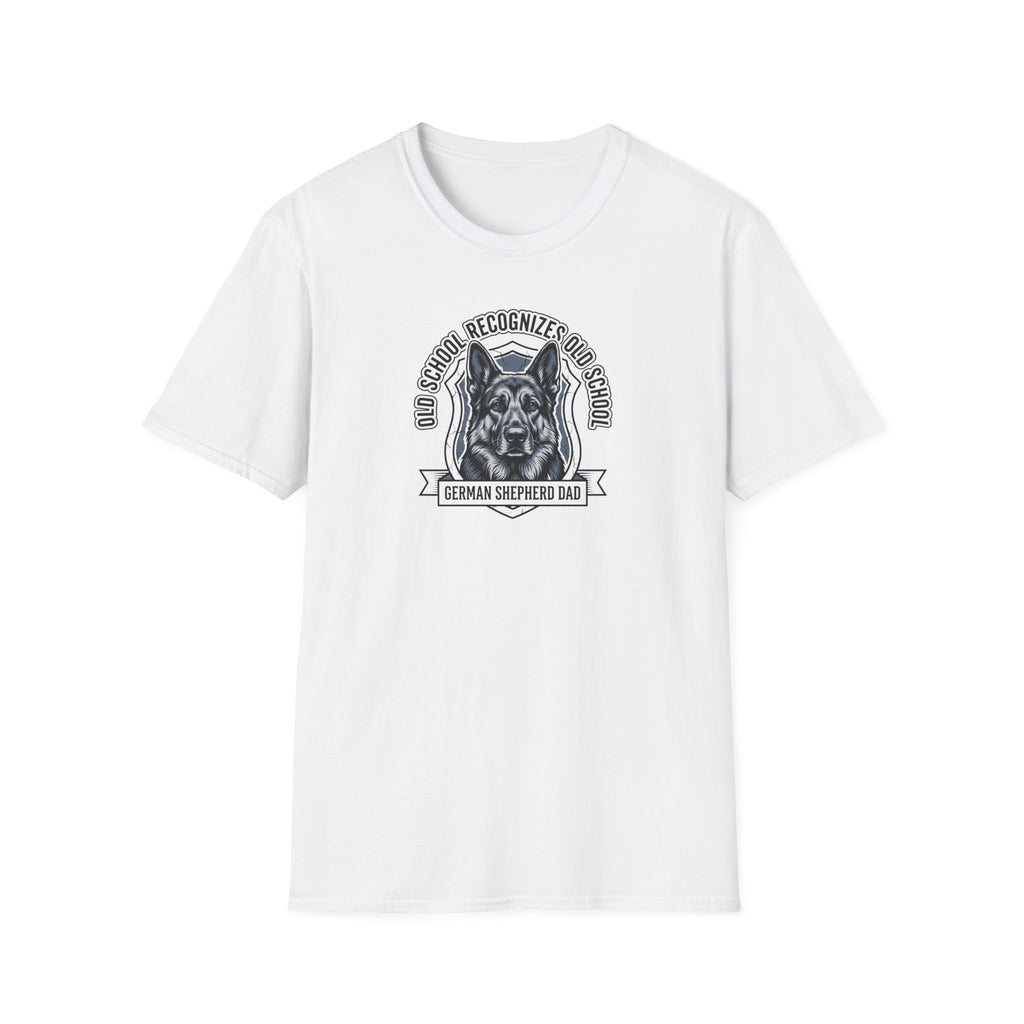 German Shepherd Dad T-Shirt – Proud Owner Recognition Dog Tee
