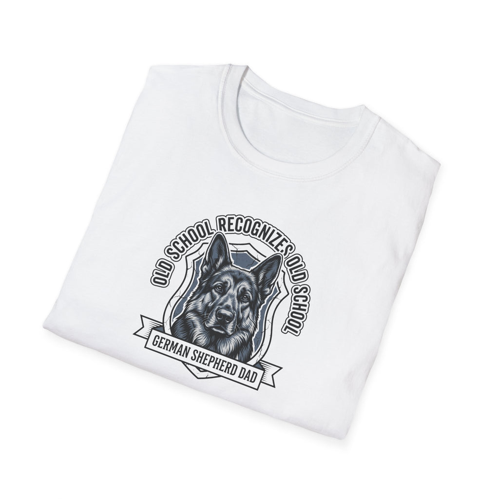 German Shepherd Dad T-Shirt – Proud Owner Recognition Dog Tee